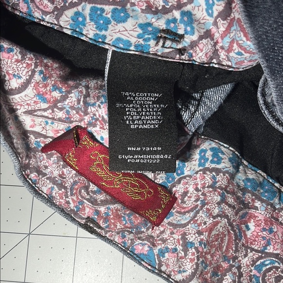 Blue Jean Shorts with Tailored Fit and Dark Wash - Picture 8 of 8